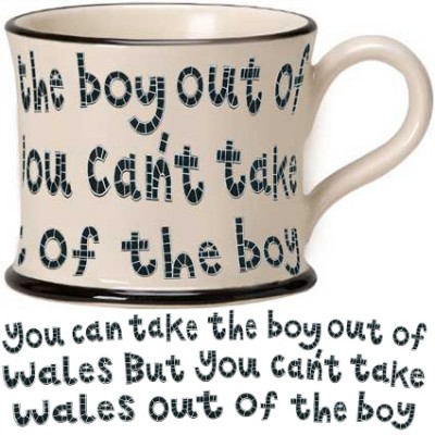 Boy out of Wales ENGLISH Mug